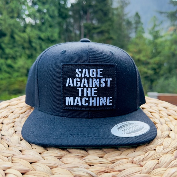 Snap back NTVS “sage against the machine” hat - Picture 1 of 2